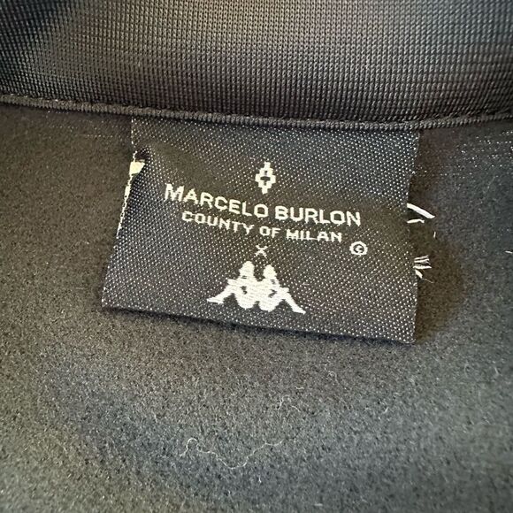 Marcelo Burlon Milan black and white zip jacket. Size XL - Picture 6 of 13